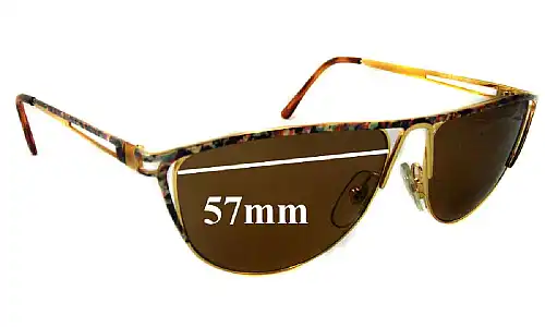 Sunglass Fix Replacement Lenses for BY 18 - 57mm Wide BY 18 Replacement Lenses 57mm wide