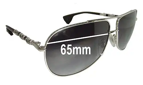 Sunglass Fix Replacement Lenses for Chrome Hearts The Beast - 65mm Wide Sunglass Fix Replacement Lenses for Chrome Hearts The Beast - 65mm Wide