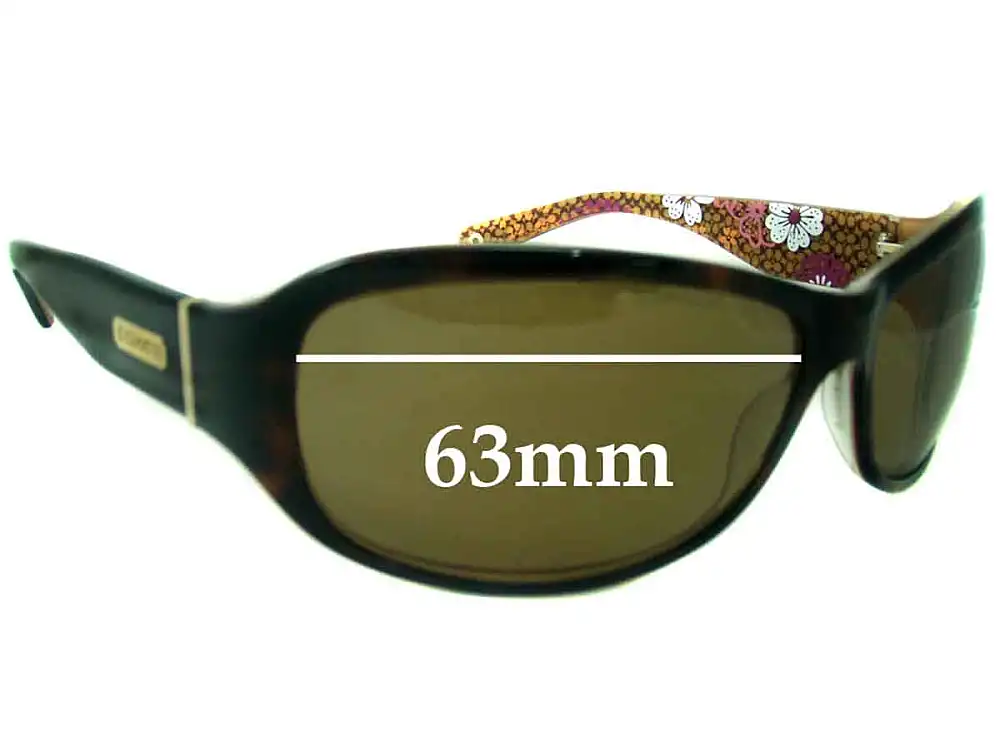 Sunglass Fix Replacement Lenses for Coach S437 Sarah - 63mm Wide Sunglass Fix Replacement Lenses for Coach S437 Sarah - 63mm Wide