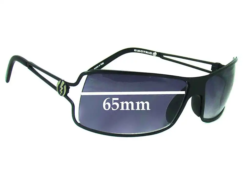 Sunglass Fix Replacement Lenses for Electric Livewire - 65mm Wide Sunglass Fix Replacement Lenses for Electric Livewire - 65mm Wide