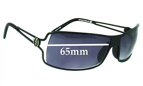 Sunglass Fix Replacement Lenses for Electric Livewire - 65mm Wide Electric Livewire Replacement Lenses 65mm wide