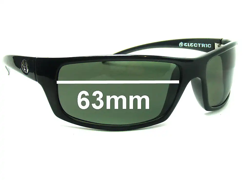 Sunglass Fix Replacement Lenses for Electric Technician Older than 2011 - 63mm Wide Sunglass Fix Replacement Lenses for Electric Technician Older than 2011 - 63mm Wide