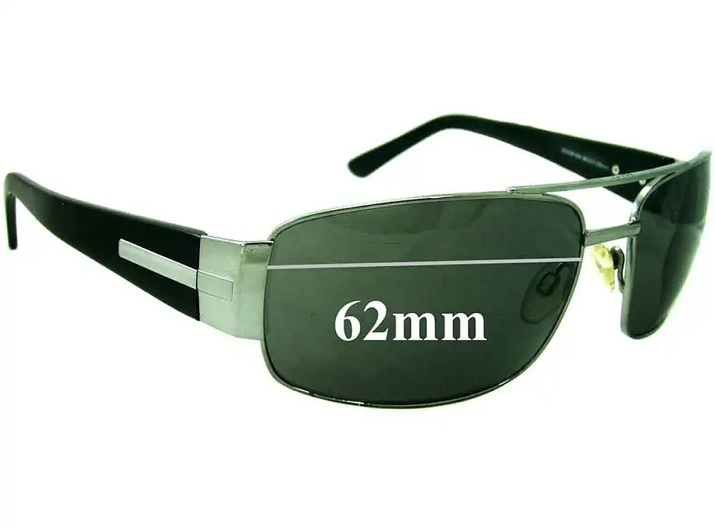 Sunglass Fix Replacement Lenses for Esprit ET17667 - 62mm Wide Sunglass Fix Replacement Lenses for Esprit ET17667 - 62mm Wide