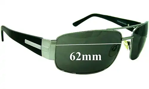 Sunglass Fix Replacement Lenses for Esprit ET17667 - 62mm Wide Sunglass Fix Replacement Lenses for Esprit ET17667 - 62mm Wide