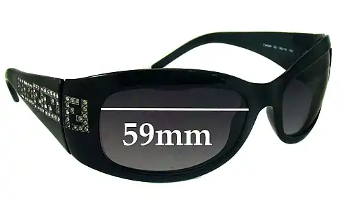 Sunglass Fix Replacement Lenses for Fendi FS 436R - 59mm Wide Sunglass Fix Replacement Lenses for Fendi FS 436R - 59mm Wide