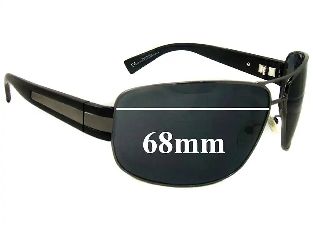 Sunglass Fix Replacement Lenses for Giorgio Armani GA 597/S - 68mm Wide Sunglass Fix Replacement Lenses for Giorgio Armani GA 597/S - 68mm Wide