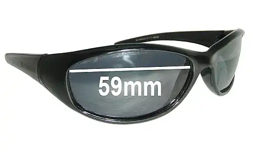 Sunglass Fix Replacement Lenses for Glarefoil Thorpe - 59mm Wide Sunglass Fix Replacement Lenses for Glarefoil Thorpe - 59mm Wide