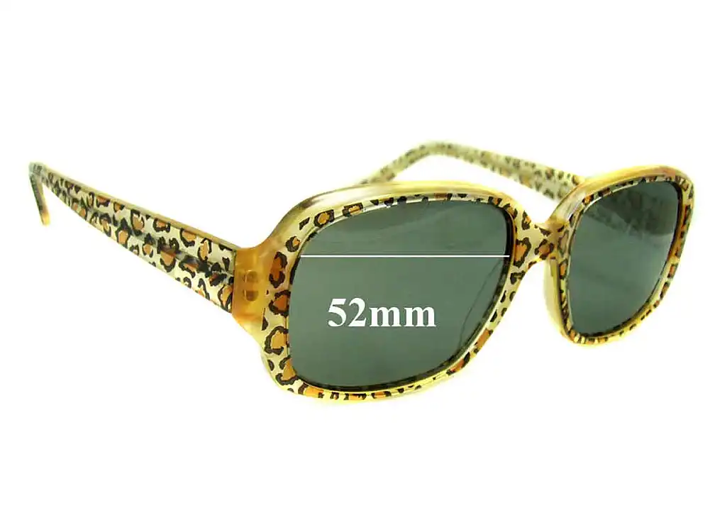 Sunglass Fix Replacement Lenses for Jean Lafont Paris Exlibris - 52mm Wide Sunglass Fix Replacement Lenses for Jean Lafont Paris Exlibris - 52mm Wide