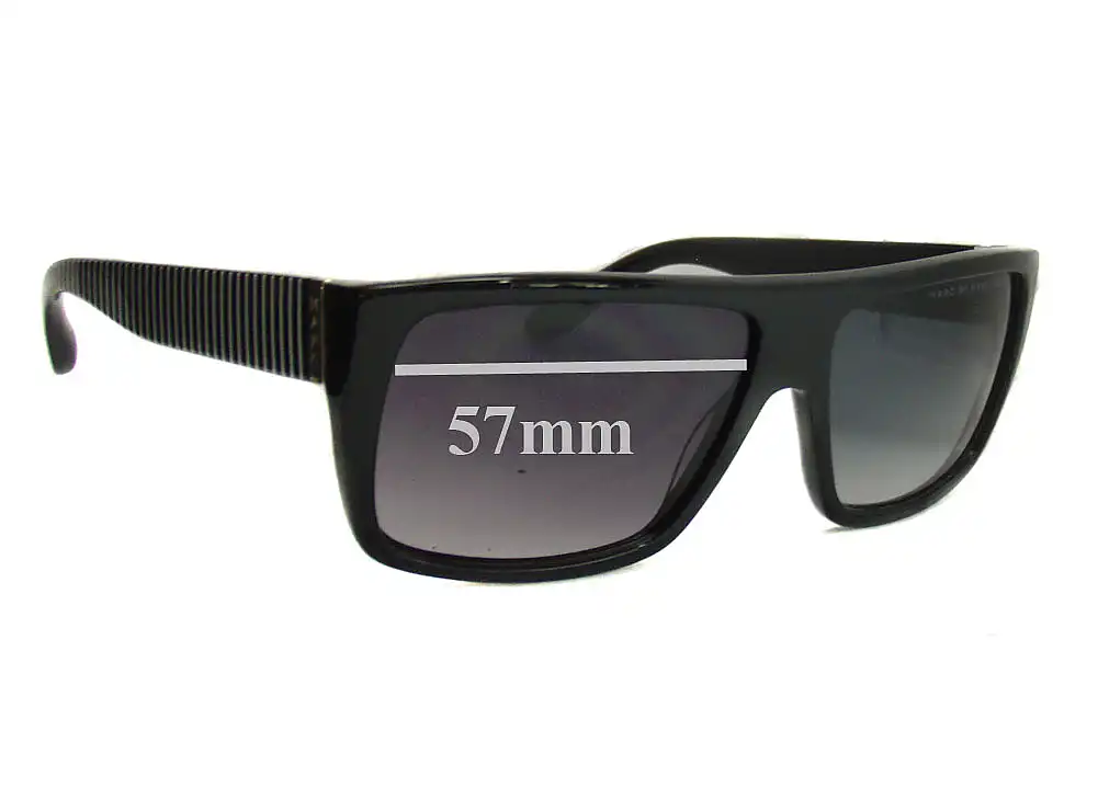 Sunglass Fix Replacement Lenses for Marc by Marc Jacobs MMJ 096/S - 57mm Wide Sunglass Fix Replacement Lenses for Marc by Marc Jacobs MMJ 096/S - 57mm Wide