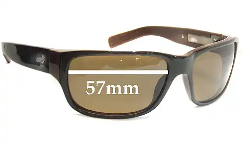 Sunglass Fix Replacement Lenses for Modern Amusement 8's - 57mm Wide Sunglass Fix Replacement Lenses for Modern Amusement 8's - 57mm Wide
