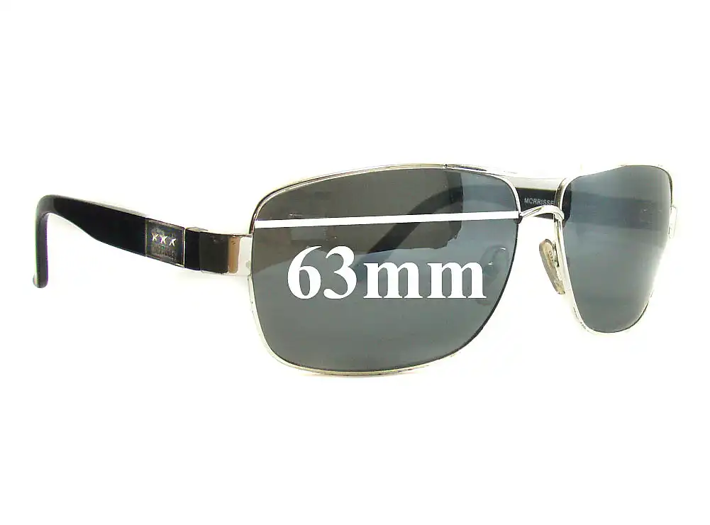 Sunglass Fix Replacement Lenses for Morrissey Airfield - 63mm Wide Sunglass Fix Replacement Lenses for Morrissey Airfield - 63mm Wide