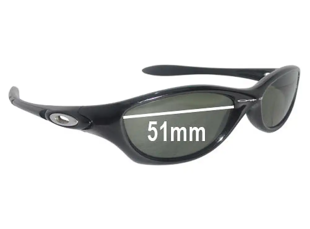 Sunglass Fix Replacement Lenses for Oakley Fate - 51mm Wide Sunglass Fix Replacement Lenses for Oakley Fate - 51mm Wide
