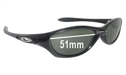 Sunglass Fix Replacement Lenses for Oakley Fate - 51mm Wide Sunglass Fix Replacement Lenses for Oakley Fate - 51mm Wide