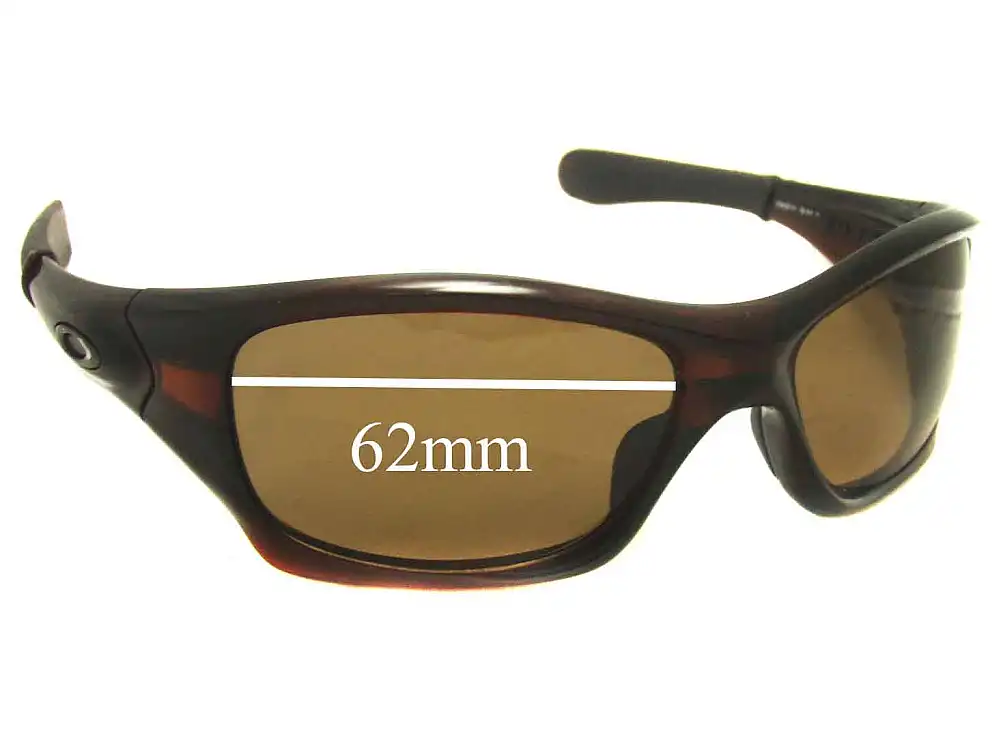 Sunglass Fix Replacement Lenses for Oakley Pit Bull OO9127 - 62mm Wide Sunglass Fix Replacement Lenses for Oakley Pit Bull OO9127 - 62mm Wide