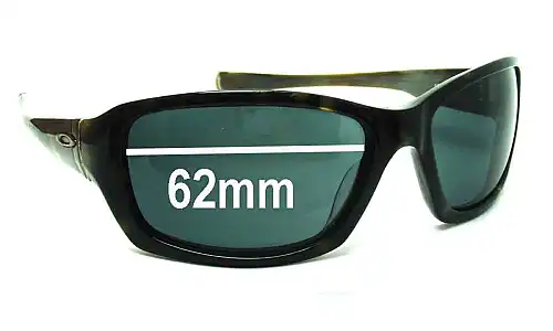 Sunglass Fix Replacement Lenses for Oakley Tangent - 62mm Wide Oakley Tangent Replacement Lenses 62mm wide