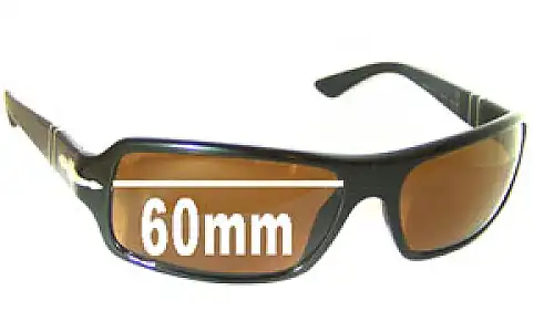 Sunglass Fix Replacement Lenses for Persol 2840-S - 60mm Wide Sunglass Fix Replacement Lenses for Persol 2840-S - 60mm Wide