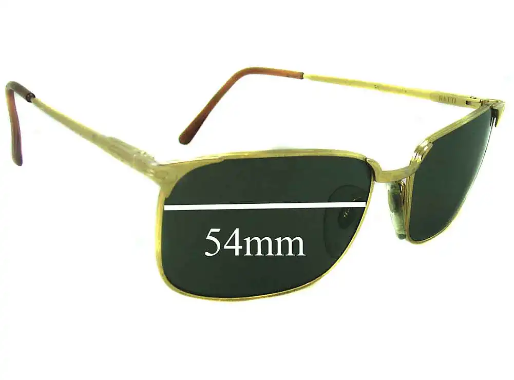 Sunglass Fix Replacement Lenses for Persol Ratti PM 501 - 54mm Wide Sunglass Fix Replacement Lenses for Persol Ratti PM 501 - 54mm Wide