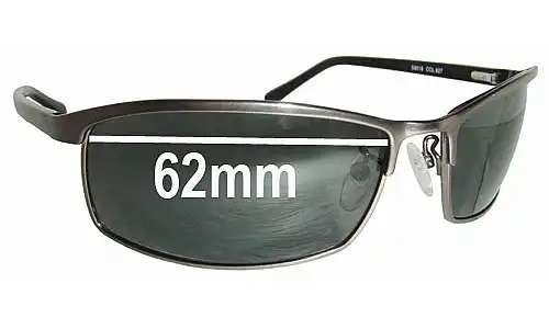 Sunglass Fix Replacement Lenses for Police S8018 - 62mm Wide Sunglass Fix Replacement Lenses for Police S8018 - 62mm Wide