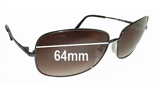 Sunglass Fix Replacement Lenses for Police S8467J - 64mm Wide Sunglass Fix Replacement Lenses for Police S8467J - 64mm Wide