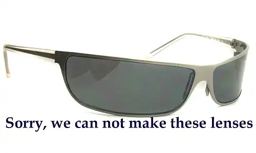 Sunglass Fix Replacement Lenses for Prada SPR54C - 56mm Wide Prada SPR54C Replacement Lenses 56mm wide