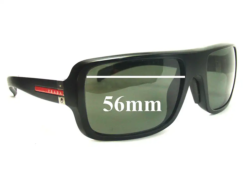 Sunglass Fix Replacement Lenses for Prada SPS01I & PS01IS - 56mm Wide Sunglass Fix Replacement Lenses for Prada SPS01I & PS01IS - 56mm Wide