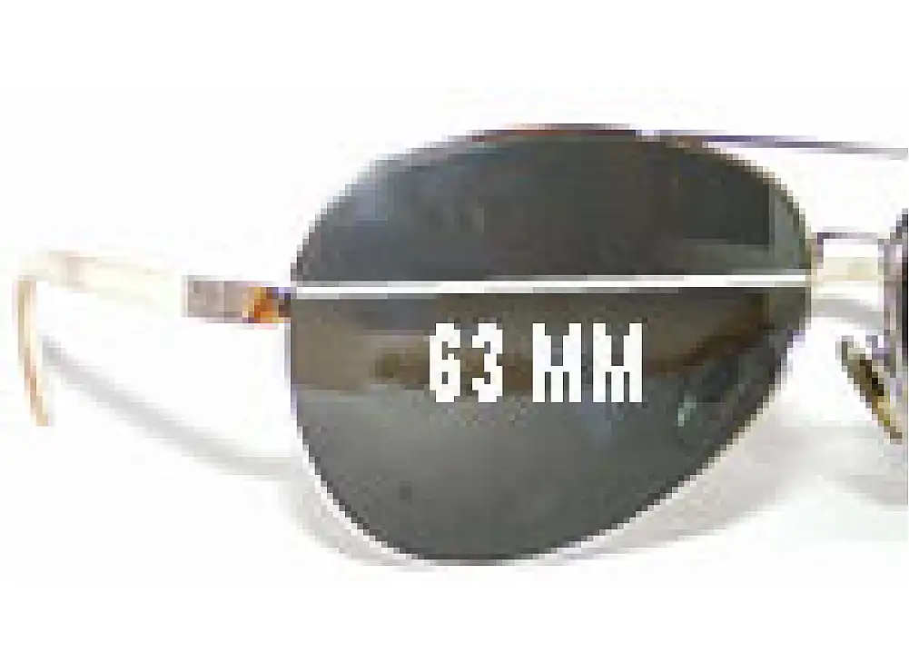 Sunglass Fix Replacement Lenses for Polo RL 002 9001 - 63mm Wide Sunglass Fix Replacement Lenses for Polo RL 002 9001 - 63mm Wide
