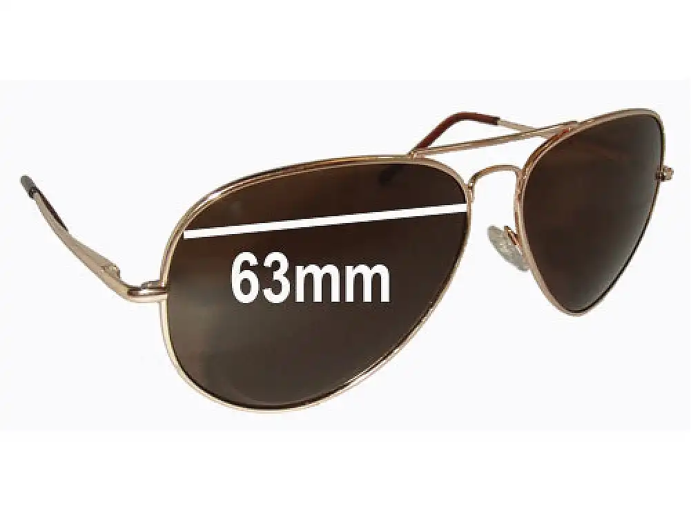 Sunglass Fix Replacement Lenses for Ray-Ban RB2510 - 63mm Wide Sunglass Fix Replacement Lenses for Ray-Ban RB2510 - 63mm Wide