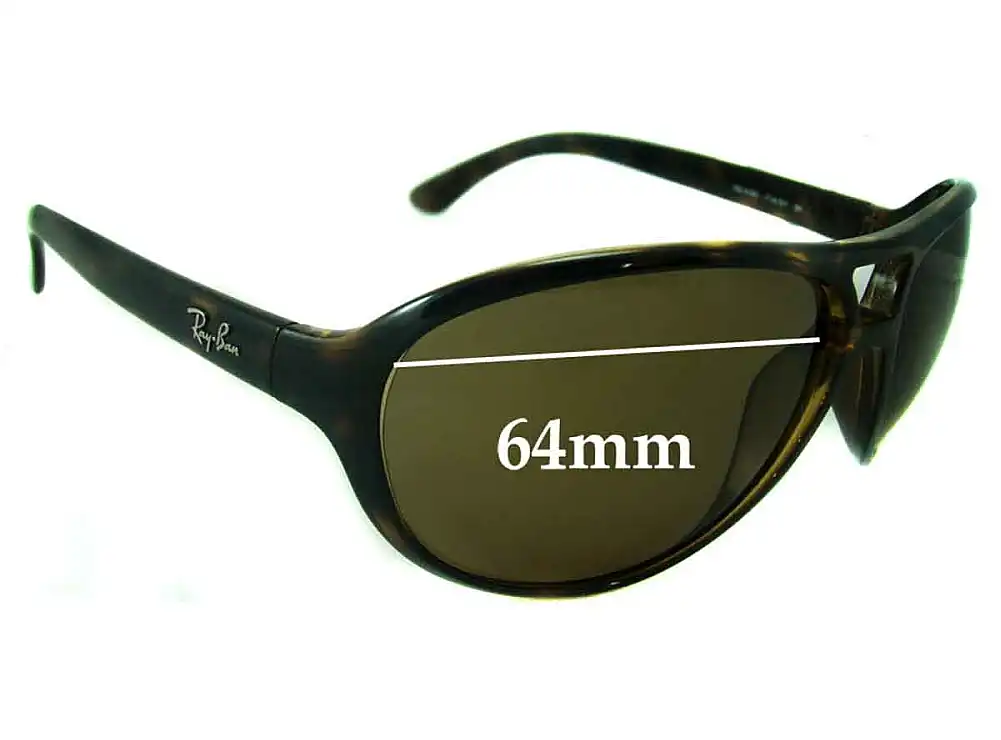 Sunglass Fix Replacement Lenses for Ray-Ban RB4090 - 64mm Wide Sunglass Fix Replacement Lenses for Ray-Ban RB4090 - 64mm Wide