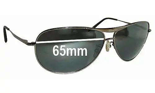 Sunglass Fix Replacement Lenses for Ray-Ban RB8015 - 65mm Wide Ray-Ban RB8015 Replacement Lenses 65mm wide