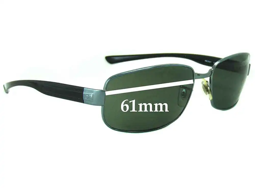 Sunglass Fix Replacement Lenses for Ray-Ban RB3331 - 61mm Wide Sunglass Fix Replacement Lenses for Ray-Ban RB3331 - 61mm Wide