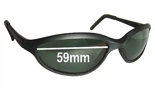 Sunglass Fix Replacement Lenses for Ray Ban B&L W2967 - 59mm Wide Ray Ban B&L W2967 Replacement Lenses 59mm wide