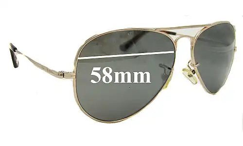 Sunglass Fix Replacement Lenses for Ray-Ban RB8029-K - 58mm Wide Sunglass Fix Replacement Lenses for Ray-Ban RB8029-K - 58mm Wide