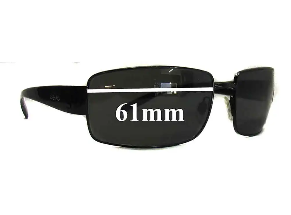 Sunglass Fix Replacement Lenses for Revo 3077 - 61mm Wide Sunglass Fix Replacement Lenses for Revo 3077 - 61mm Wide