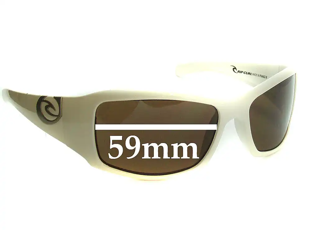 Sunglass Fix Replacement Lenses for Rip Curl Silveira - 59mm Wide Sunglass Fix Replacement Lenses for Rip Curl Silveira - 59mm Wide