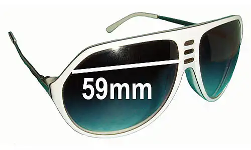 Sunglass Fix Replacement Lenses for Sabre Crue - 59mm Wide Sunglass Fix Replacement Lenses for Sabre Crue - 59mm Wide