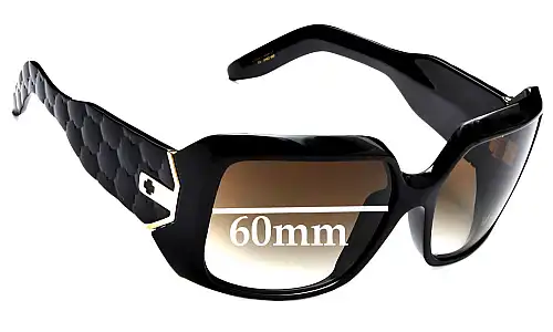 Sunglass Fix Replacement Lenses for Spy Optic Eliza - 60mm Wide Sunglass Fix Replacement Lenses for Spy Optic Eliza - 60mm Wide