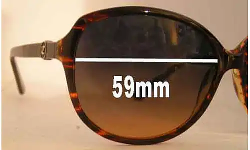 Sunglass Fix Replacement Lenses for Von Zipper Jezebel - 59mm Wide Sunglass Fix Replacement Lenses for Von Zipper Jezebel - 59mm Wide