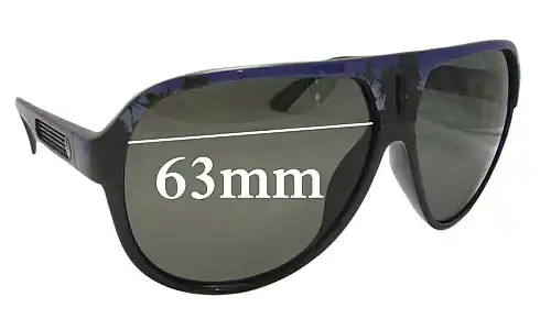 Sunglass Fix Replacement Lenses for Dragon Experience - 63mm Wide Dragon Experience Replacement Lenses 63mm wide