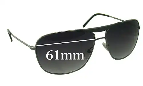 Sunglass Fix Replacement Lenses for Giorgio Armani GA 886/S - 61mm Wide Sunglass Fix Replacement Lenses for Giorgio Armani GA 886/S - 61mm Wide