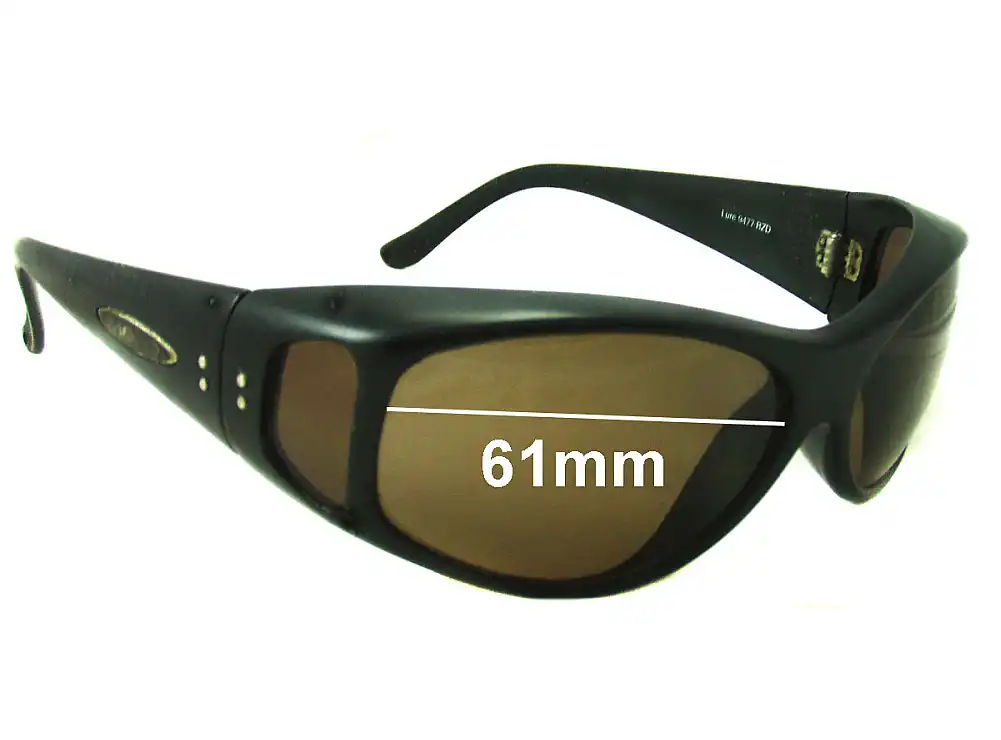 Sunglass Fix Replacement Lenses for Mako 9477 - 61mm Wide Sunglass Fix Replacement Lenses for Mako 9477 - 61mm Wide