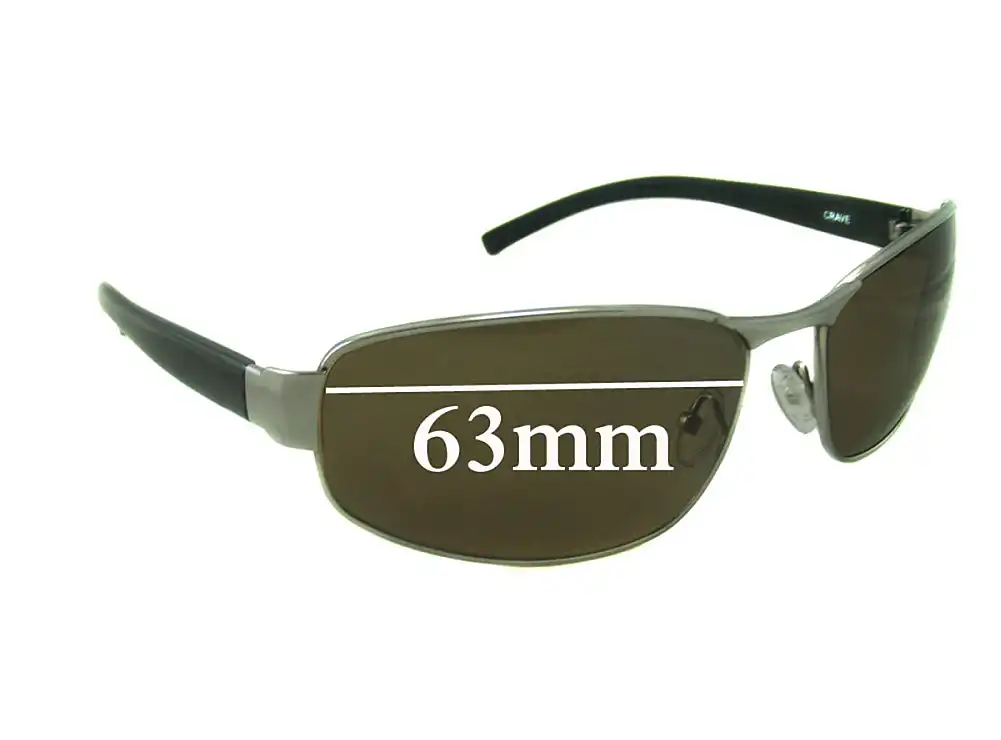 Sunglass Fix Replacement Lenses for Spotters Crave - 63mm Wide Sunglass Fix Replacement Lenses for Spotters Crave - 63mm Wide