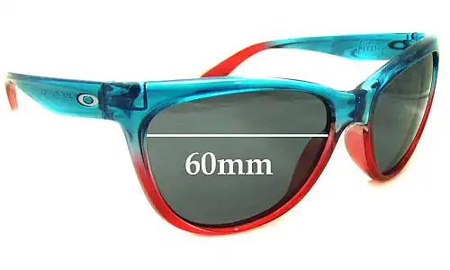 Sunglass Fix Replacement Lenses for Oakley Fringe - 60mm Wide Sunglass Fix Replacement Lenses for Oakley Fringe - 60mm Wide