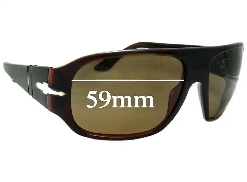 Sunglass Fix Replacement Lenses for Persol 2839-S - 59mm Wide Sunglass Fix Replacement Lenses for Persol 2839-S - 59mm Wide