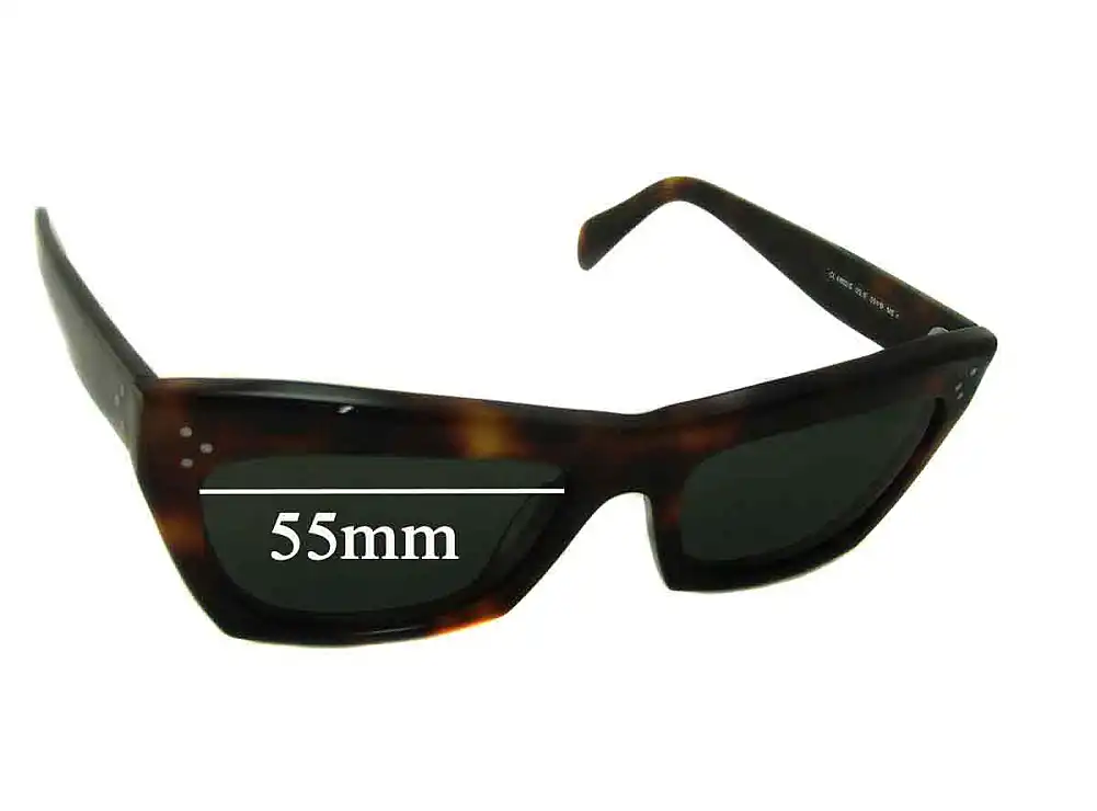 Sunglass Fix Replacement Lenses for Celine CL 41802/S - 55mm Wide Sunglass Fix Replacement Lenses for Celine CL 41802/S - 55mm Wide