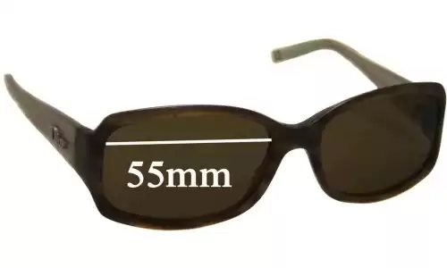 Sunglass Fix Replacement Lenses for Christian Dior Granville 2 - 55mm Wide Sunglass Fix Replacement Lenses for Christian Dior Granville 2 - 55mm Wide