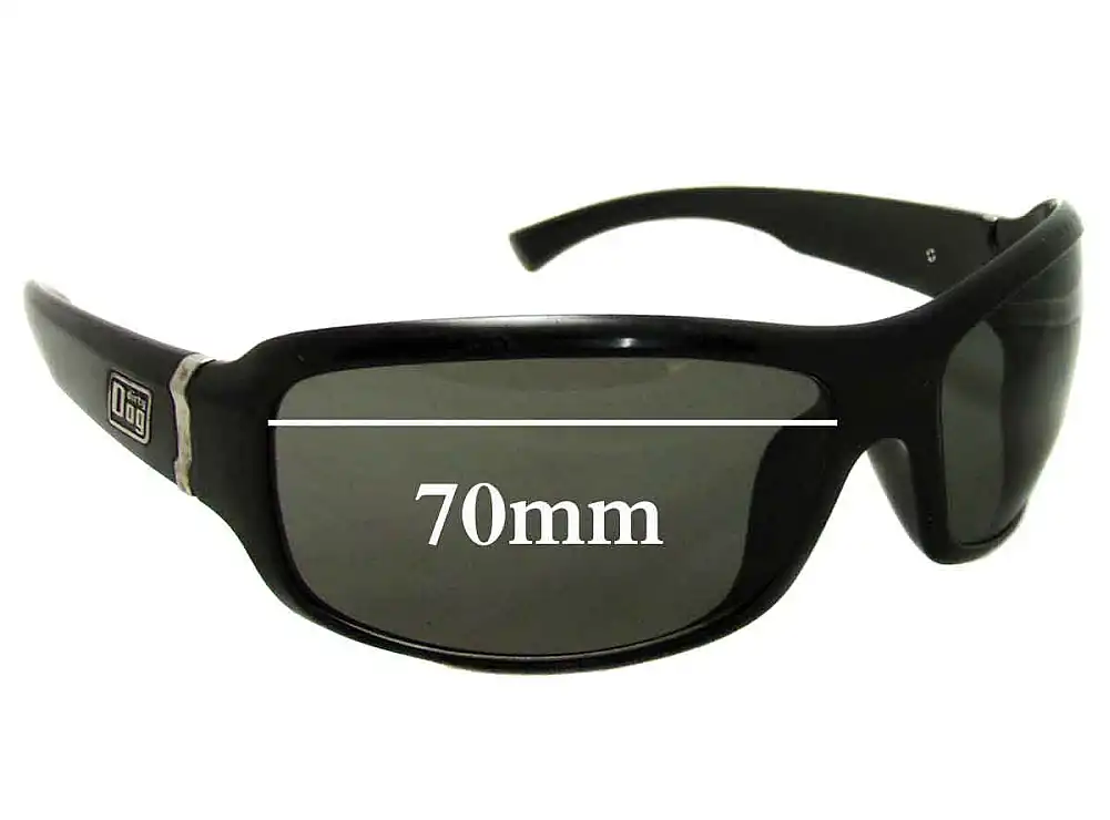 Sunglass Fix Replacement Lenses for Dirty Dog Dirty Dog Unknown - 70mm Wide Sunglass Fix Replacement Lenses for Dirty Dog Dirty Dog Unknown - 70mm Wide