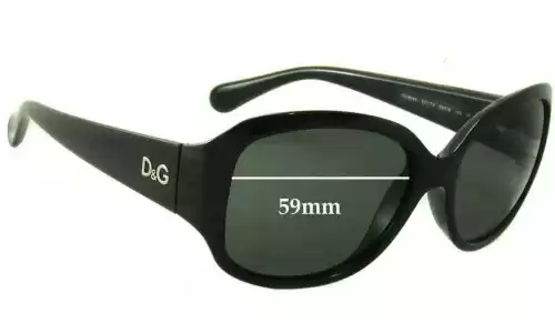 Sunglass Fix Replacement Lenses for Dolce & Gabbana DG8065 - 59mm Wide Sunglass Fix Replacement Lenses for Dolce & Gabbana DG8065 - 59mm Wide