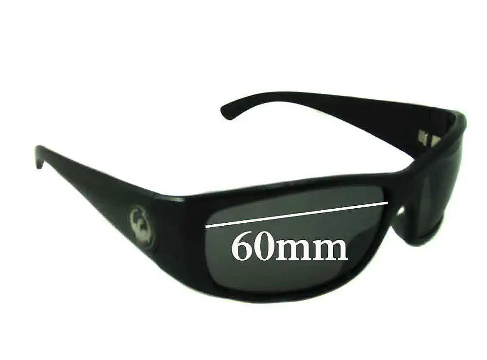 Sunglass Fix Replacement Lenses for Dragon Dusk - 60mm Wide Sunglass Fix Replacement Lenses for Dragon Dusk - 60mm Wide