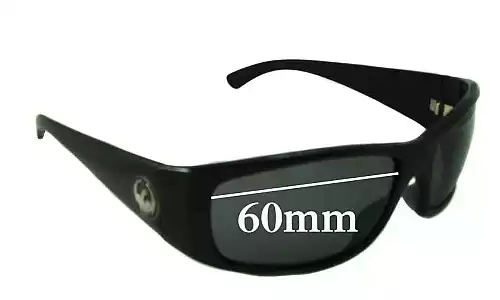 Sunglass Fix Replacement Lenses for Dragon Dusk - 60mm Wide Sunglass Fix Replacement Lenses for Dragon Dusk - 60mm Wide