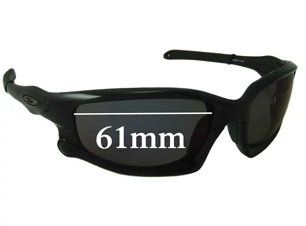 Sunglass Fix Replacement Lenses for Oakley Split Jacket OO9099 - 61mm Wide Sunglass Fix Replacement Lenses for Oakley Split Jacket OO9099 - 61mm Wide